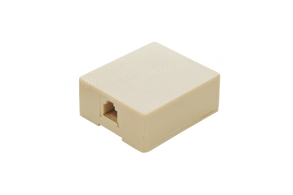 Single Port RJ11 Surface Box