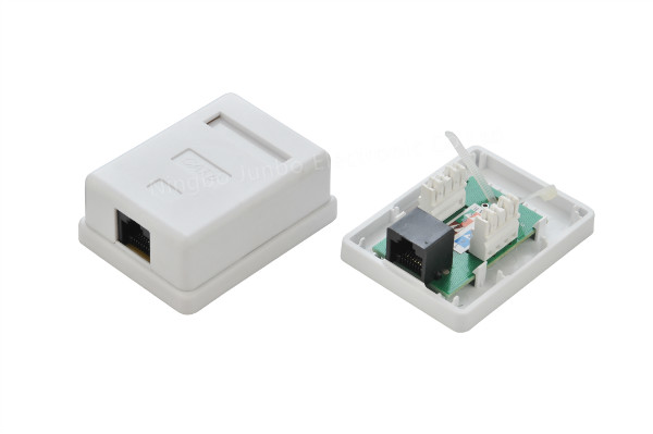 UTP Cat.6 Single Port Surface Mount Box