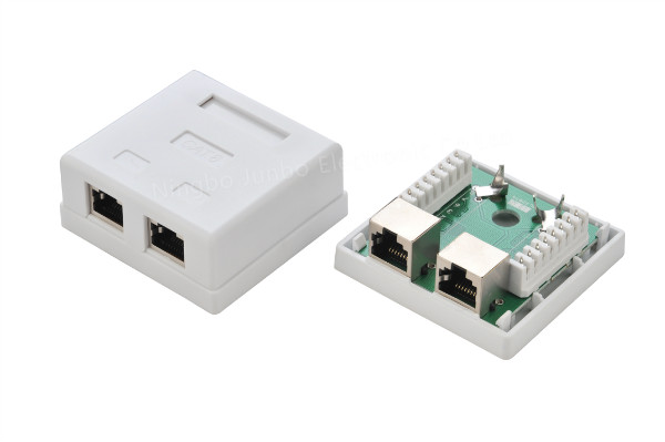 FTP Cat.6 Single Port Surface Mount Box