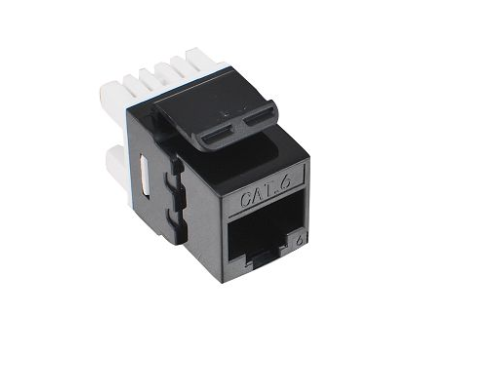 UTP RJ45 Cat.5e 180 Degree Keystone Jack