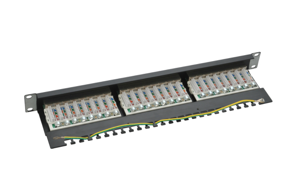 STP Cat.6A  Patch Panel 24 Ports