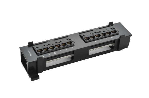 12 Ports Cat.5e Patch Panel