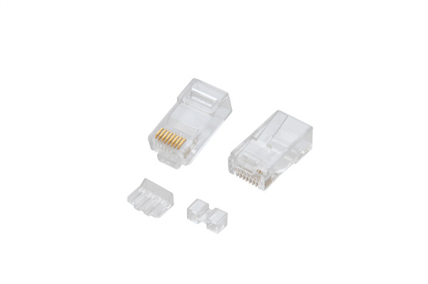 Cat.6A Plug 8P8C 3u-50u Unshielded