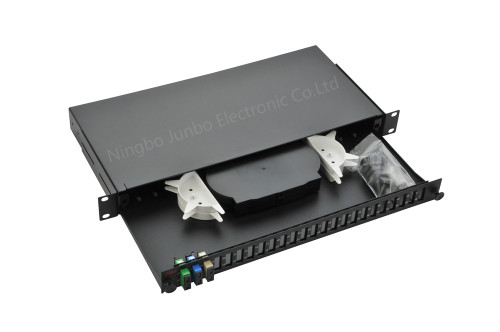 19” cabinet optic fiber distribution box