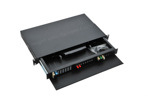 19” cabinet optic fiber distribution box