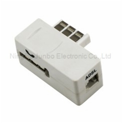 French Type ADSL Splitter 6P2C