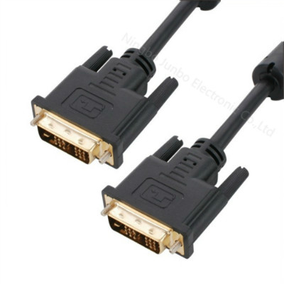 Single link DVI(18+1)Male to DVI (18+1)Male Cable