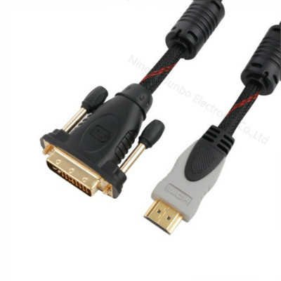 Dual link DVI(24+5)Male to HDMI Male Cable