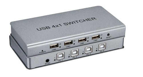 4 port USB Keyboard and Mouse Switch