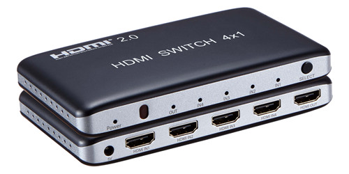 HDMI V2.0 SWITCH 4x1(Plastic)