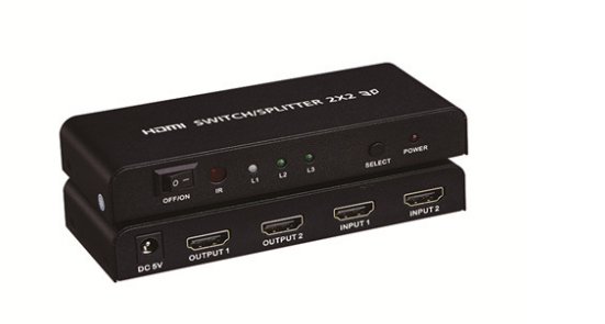 2X2 HDMI Switcher/Splitter