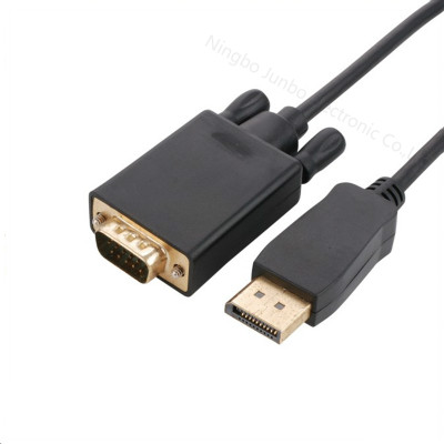 DisplayPort Male to VGA Male Cable