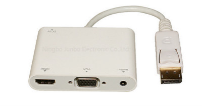 DisplayPort Male to HDMI+VGA+Audio Cable