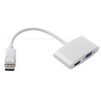 DisplayPort Male to HDMI+VGA+Audio Cable