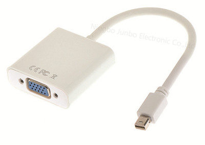 Mini DisplayPort Male to VGA Female Cable