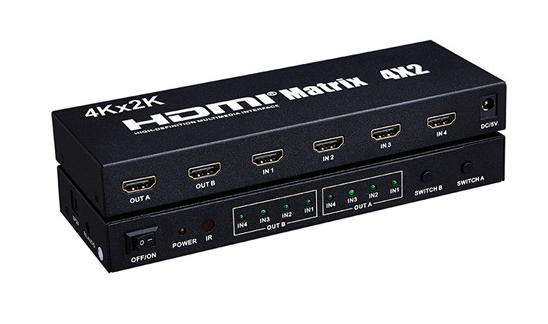 4K HDMI Matrix 4x2