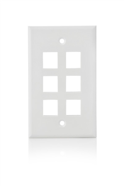Six Ports Face Plate