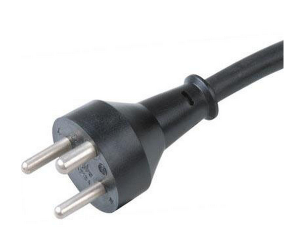 Denmark 3-pin Power Cord