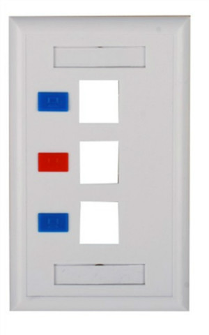 Six Ports Face Plate