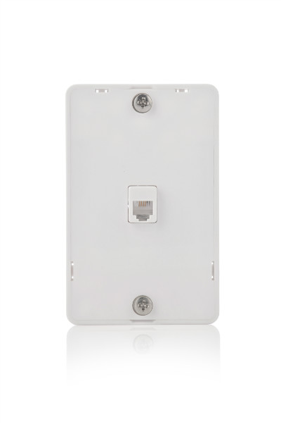 Face Plate RJ-11 with Wiring Hanging Style